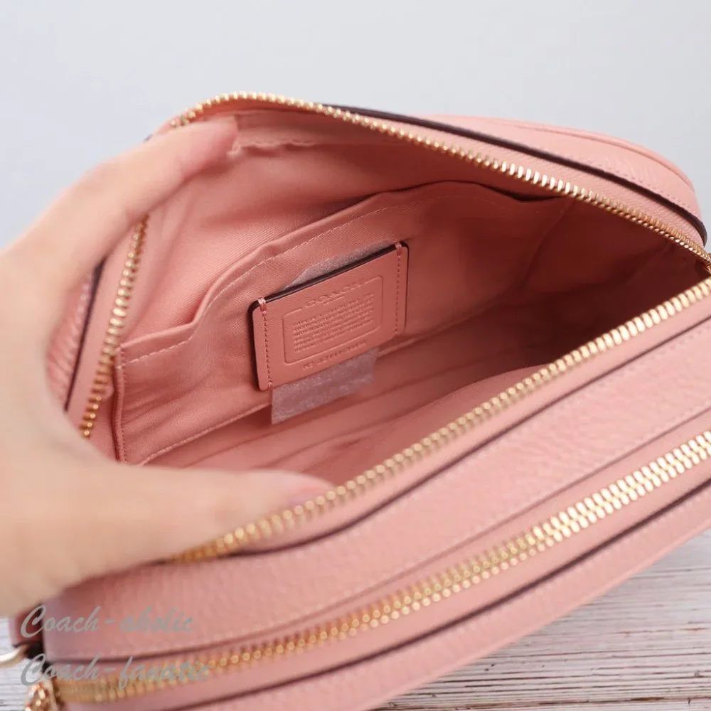NWT Coach 39856 Jes Leather Crossbody in Shell Pink - Picture 11 of 11